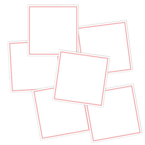 White Write-On Framed Pantry Labels