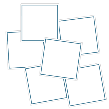 White Write-On Framed Pantry Labels