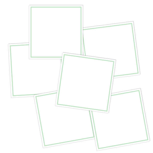 White Write-On Framed Pantry Labels