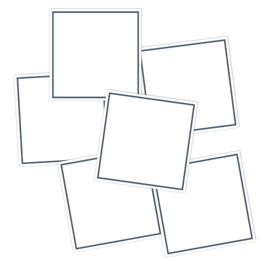 White Write-On Framed Pantry Labels