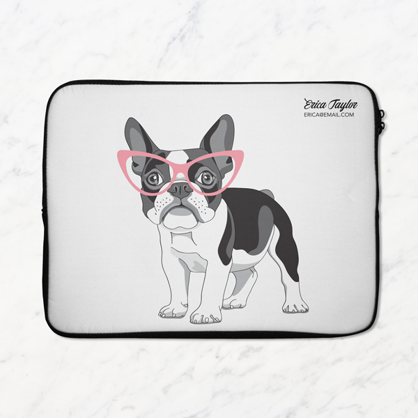Frenchie Laptop Sleeve