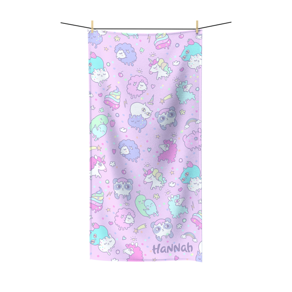 Cutie Blobs Beach Towel