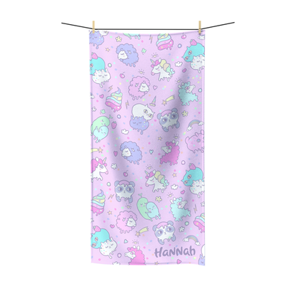 Cutie Blobs Beach Towel