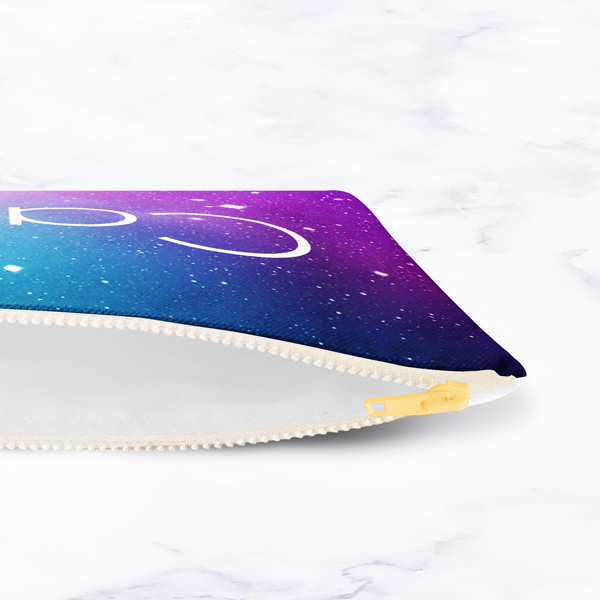 Across the Universe Carry-All Pouch Zipper View