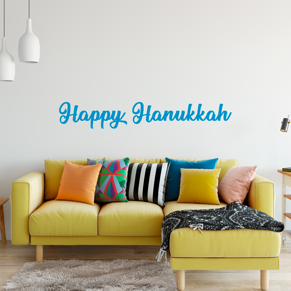 Happy Hanukkah Decal