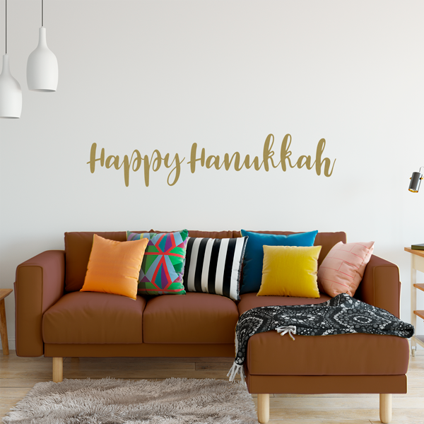 Happy Hanukkah Decal