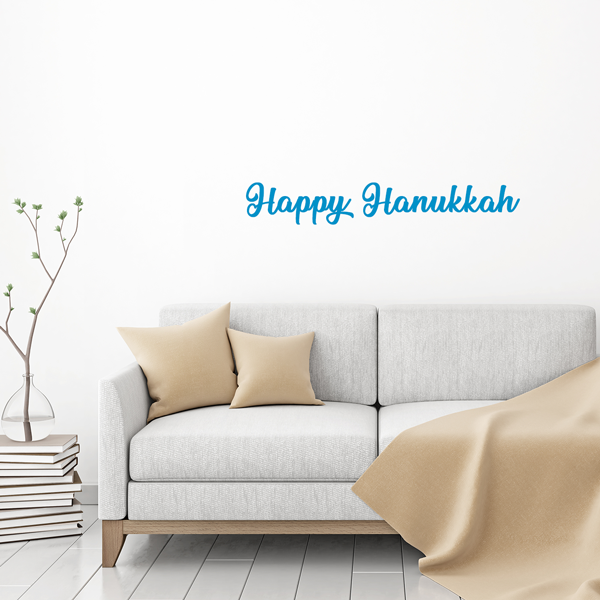 Happy Hanukkah Decal