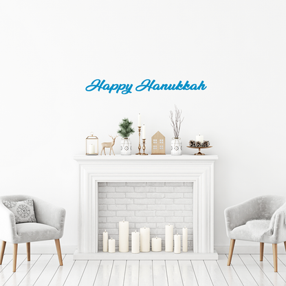 Happy Hanukkah Decal