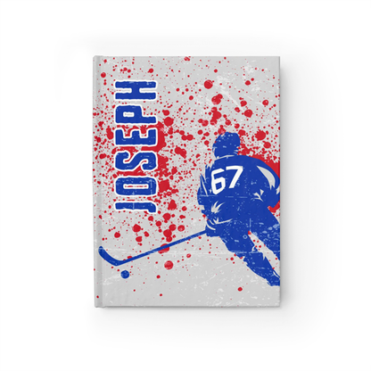 Hockey Defender Journal Multicolor Front Cover