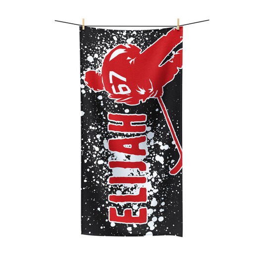 Hockey Defender Beach Towel