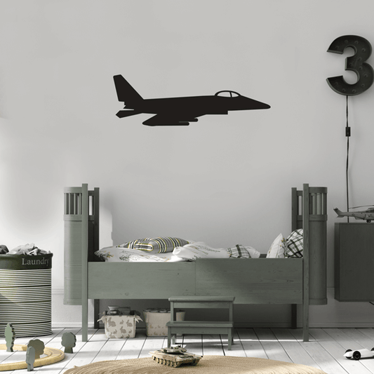 Jet Fighter Name Decal