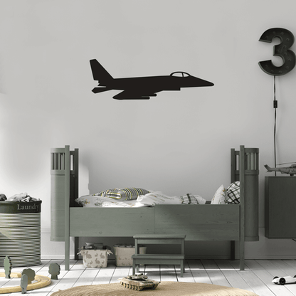 Jet Fighter Name Decal