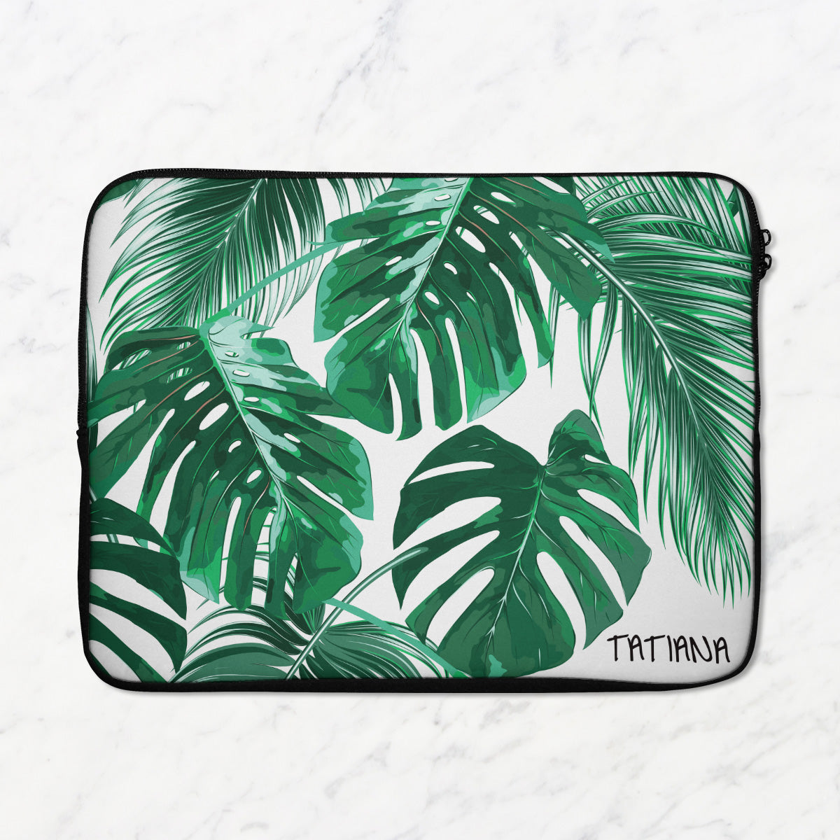 Jungle Leaves Laptop Sleeve