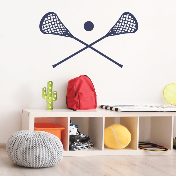 Lacrosse Wall Decal