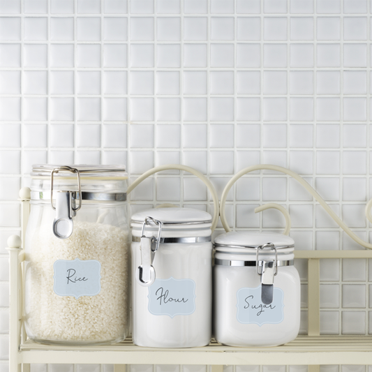 Vintage Write-On Pantry Labels