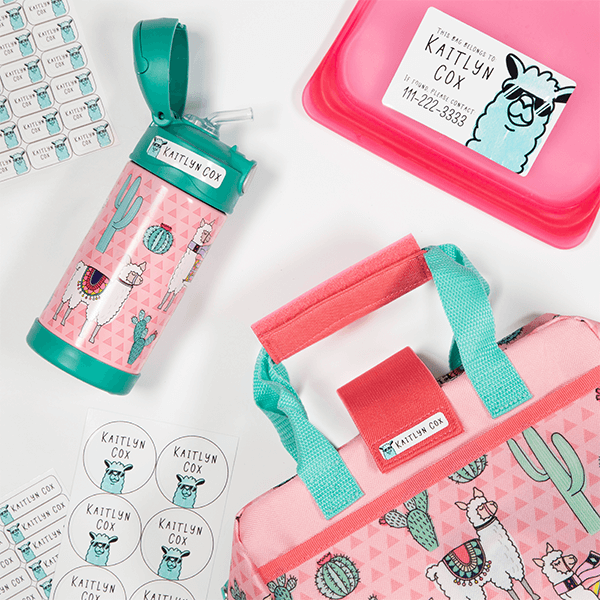 Llama Style School Pack