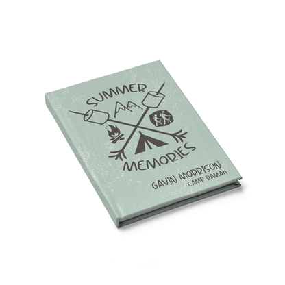 Smores N' Memories Journal in Mint Side View