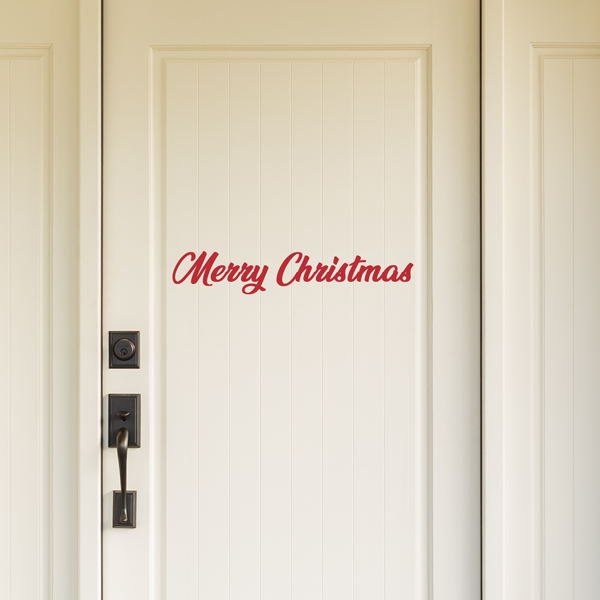 Merry Christmas Decal