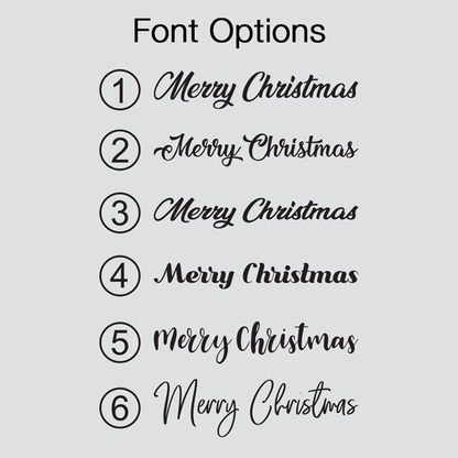 Merry Christmas Decal