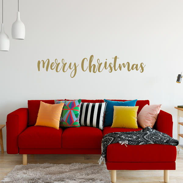 Merry Christmas Decal