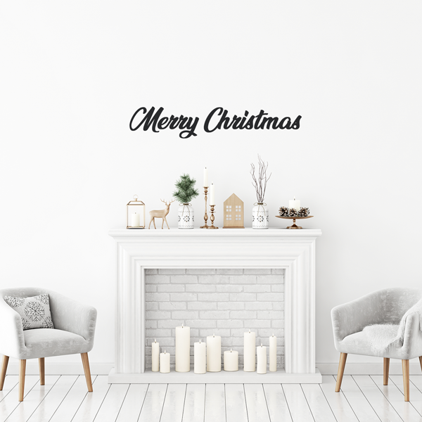 Merry Christmas Decal