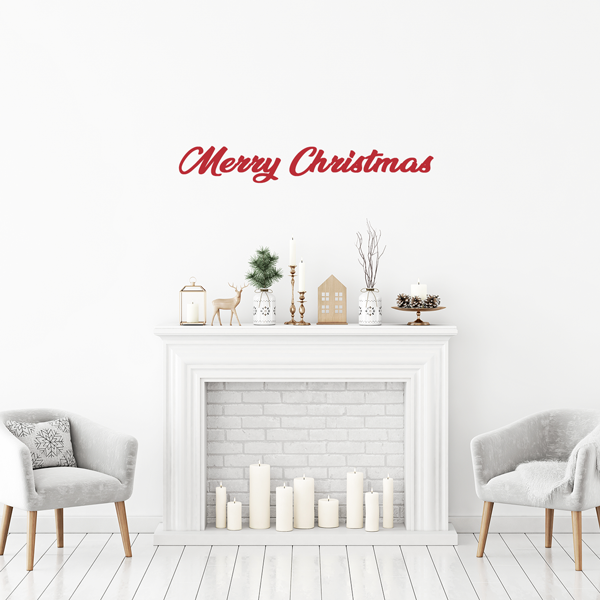 Merry Christmas Decal