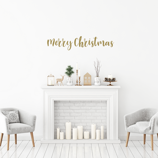 Merry Christmas Decal