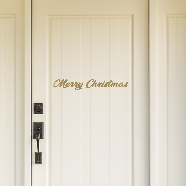 Merry Christmas Decal