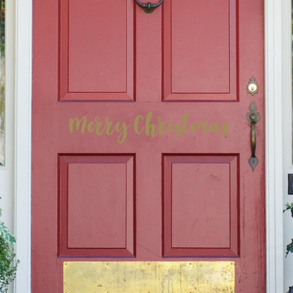 Merry Christmas Decal