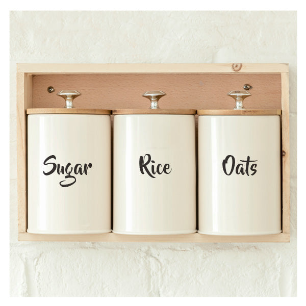 Clear Pantry Label Pack