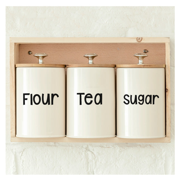 Vinyl Pantry Die-Cut Labels