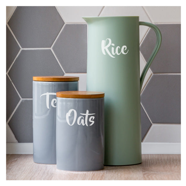 Vinyl Pantry Die-Cut Labels