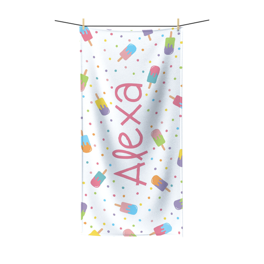 Ice Pops Beach Towel