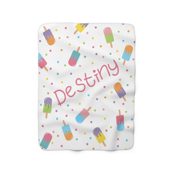 Ice Pops Fleece Blanket