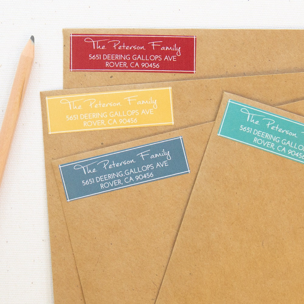 Southwest Hues Return Address Labels
