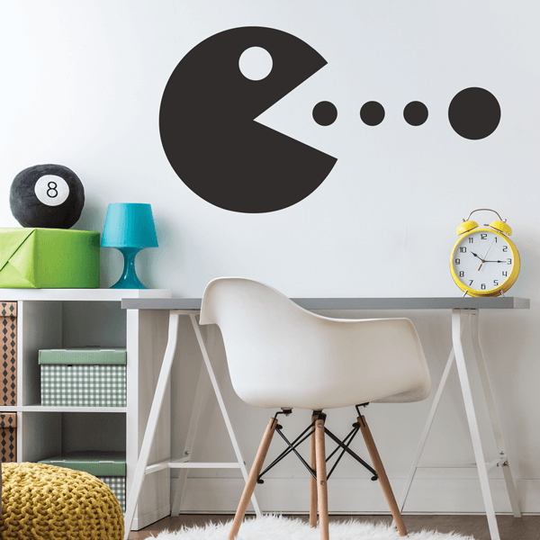 Retro Arcade Game Vinyl Wall Decal
