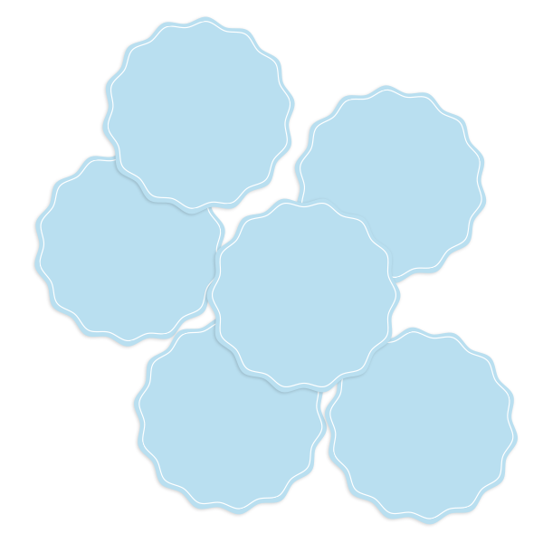 Round Write-On Pantry Labels