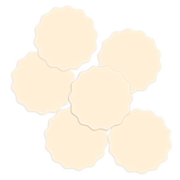Round Write-On Pantry Labels
