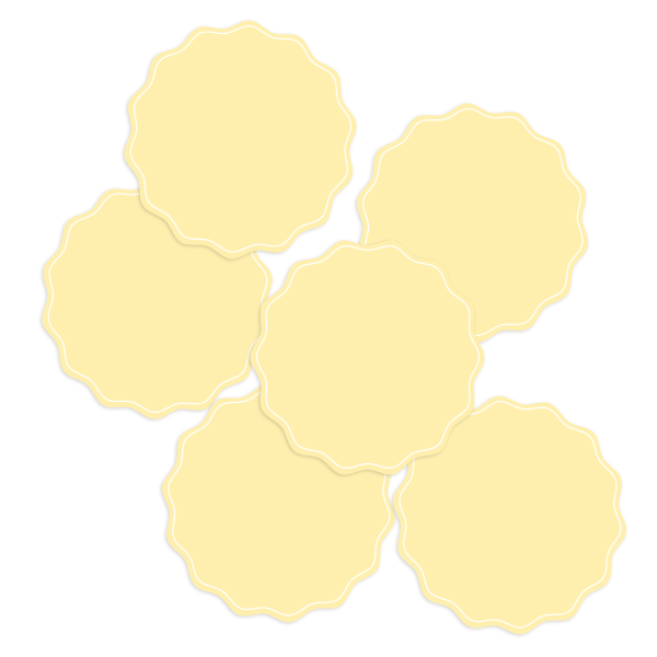 Round Write-On Pantry Labels