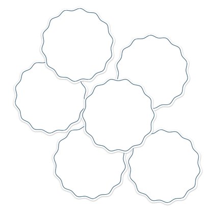 White Write-On Round Pantry Labels