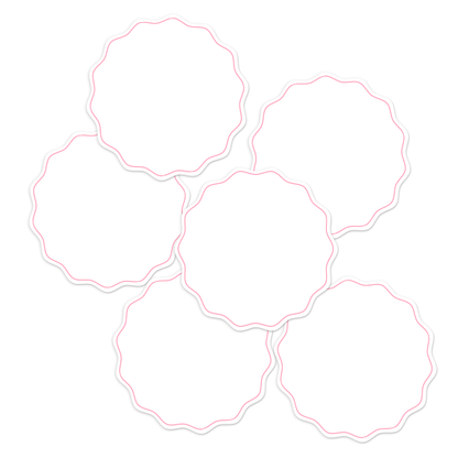 White Write-On Round Pantry Labels