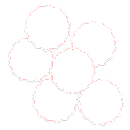 White Write-On Round Pantry Labels