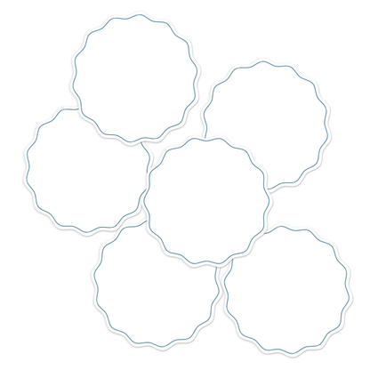 White Write-On Round Pantry Labels