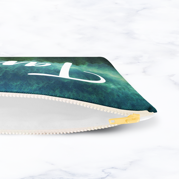 Misty Forest Carry-All Pouch Zipper View