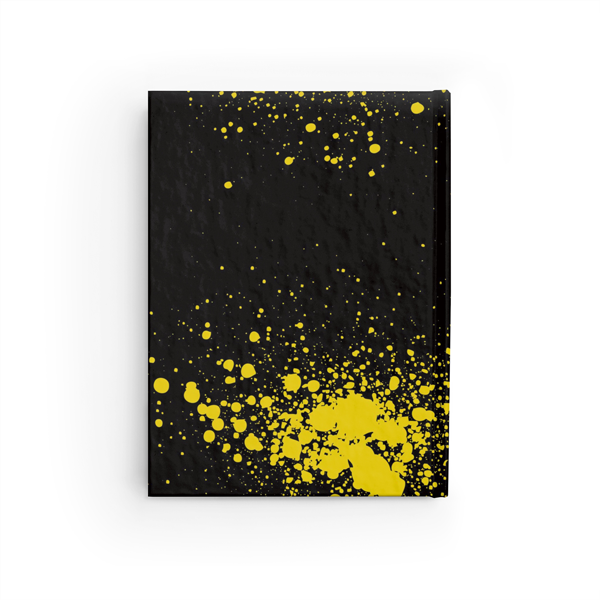 Soccer Life Journal in Yellow Back Cover