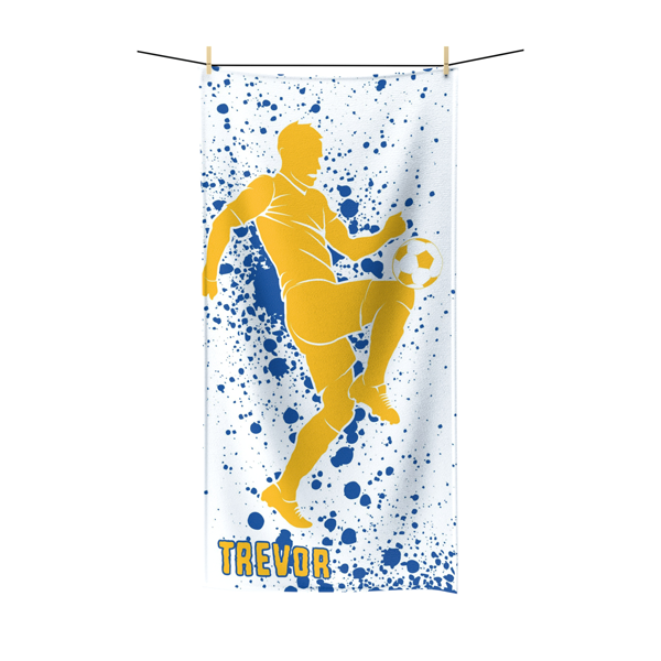 Soccer Trick Beach Towel