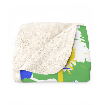 Paintball Fleece Blanket