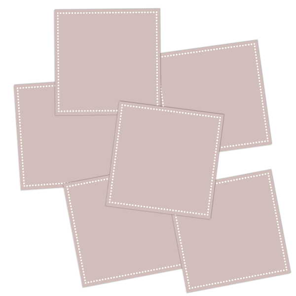 Square Write-On Pantry Labels
