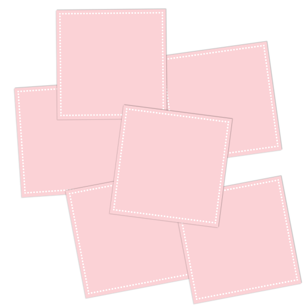 Square Write-On Pantry Labels