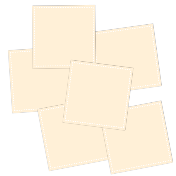 Square Write-On Pantry Labels
